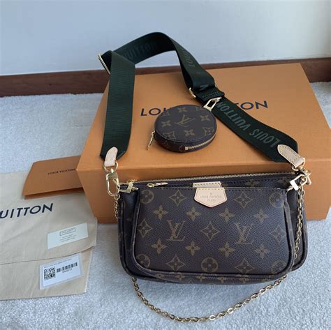 louis vuitton multi pochette kaki|authentic louis vuitton multi pochette.